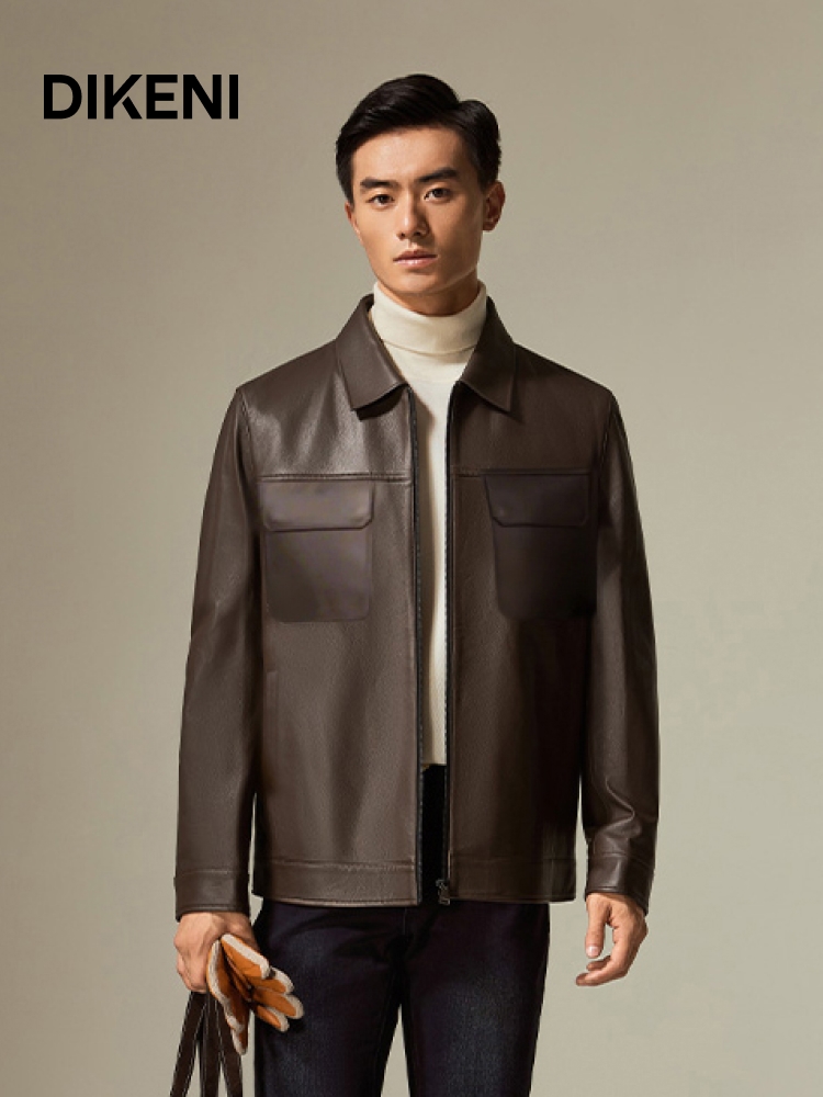 DIKENI精英男士的品味首选发布会同款皮衣诠释时尚潮流(图2)