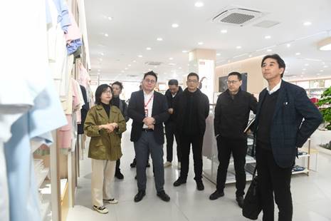 伊藤忠商事高层来访红豆集团共探服装领域深度合作(图3)