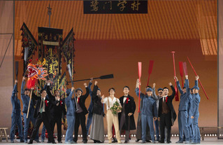 以爱国侨领陈嘉庚先生为原型舞剧《海的一半》在厦门集美上演(图1)