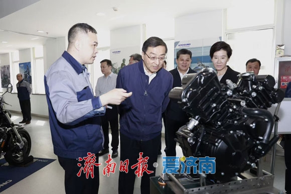 风雨同舟！济南市委书记现场“撑”外贸企业_今日头条_大众网(图1)