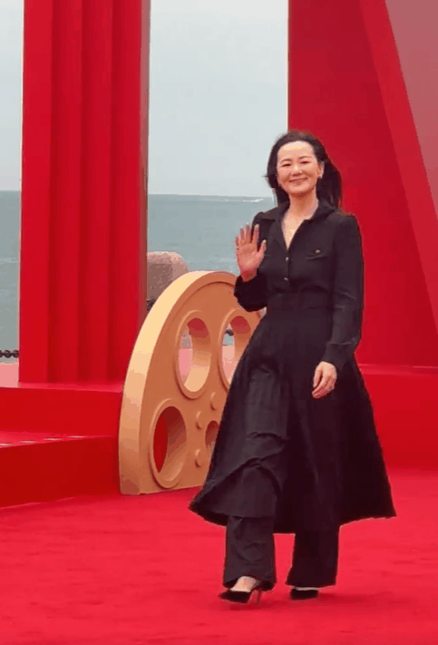 中国电影导演之夜：宋佳满分贵气刘雨昕造型怪周笔畅你穿的啥(图18)