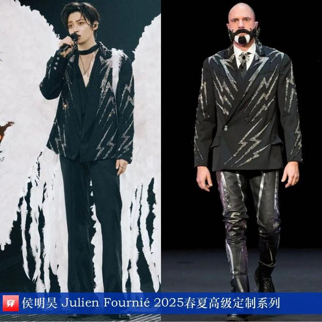 8月明星们的高定礼服造型（上）：刘诗诗、倪妮、迪丽热巴、周深、张艺兴、刘宇宁等(图4)