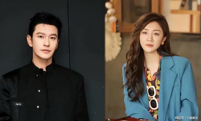 陈梦晒和表哥黄晓明的美照！一身西装妆容精致黄晓明回应情商高(图8)