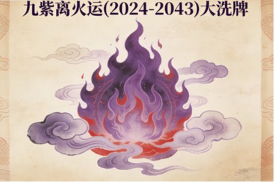 九紫离火运(2024-2043)大洗牌!唯有这3大生肖是“九运真金”(图1)