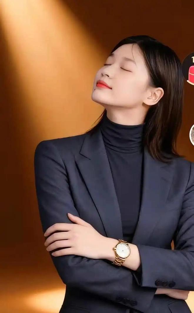 九游体育：全红婵变了！西装造型气质开挂。又甜又A秒变冷艳女霸总(图2)